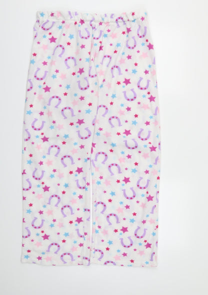 Womens UK Size L Preworn Regular Fit Jogger Multicoloured Trousers