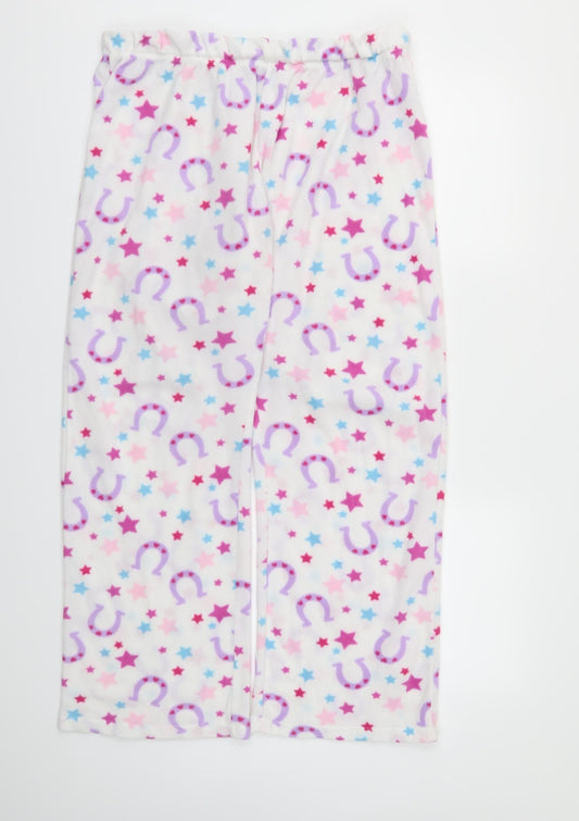 Womens UK Size L Preworn Regular Fit Jogger Multicoloured Trousers