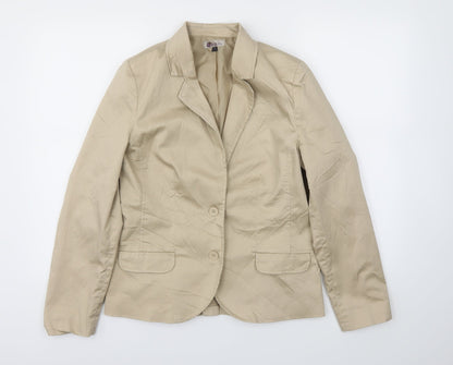 KWOMAN  Womens Beige   Jacket Blazer Size L
