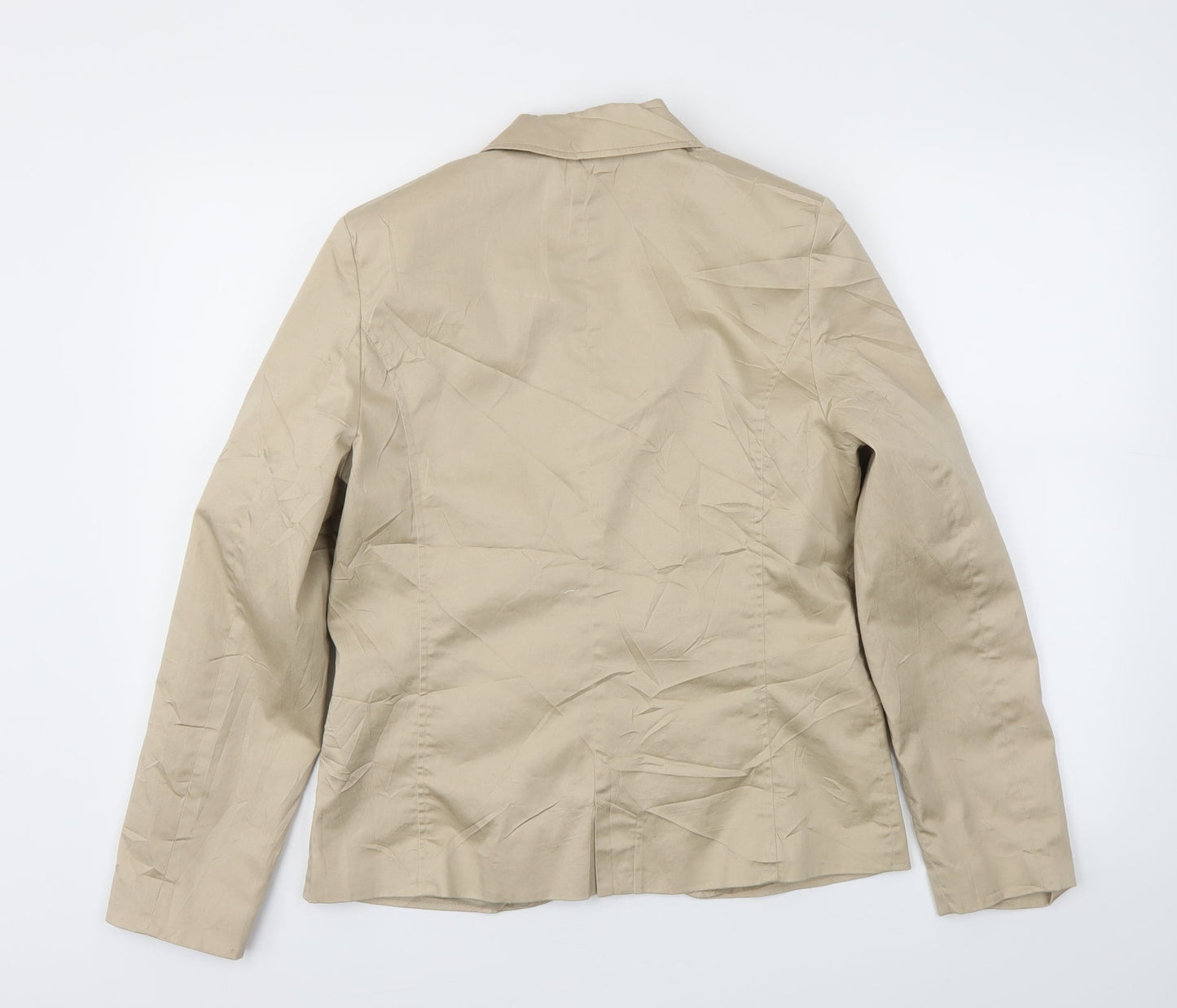 KWOMAN  Womens Beige   Jacket Blazer Size L