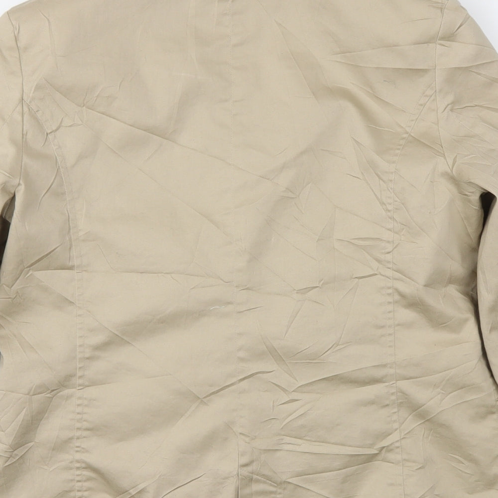 KWOMAN  Womens Beige   Jacket Blazer Size L