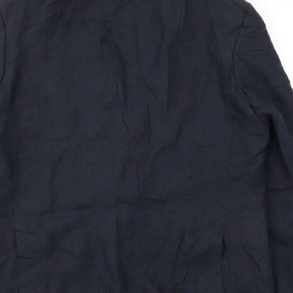 Mens UK Size 42 M&S Regular Blue Suit Jacket