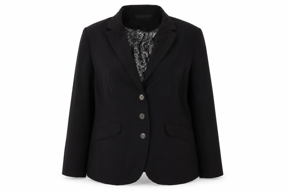 Bonmarché Womens Black Jacket Blazer Size 18