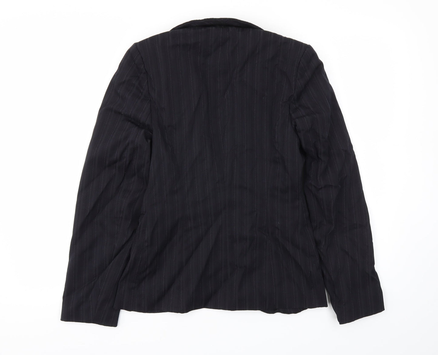 Womens UK Size 10 BAY Regular Black Blazer