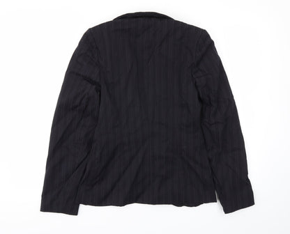 Womens UK Size 10 BAY Regular Black Blazer
