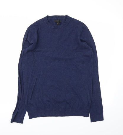 Mens UK Size S ASOS Blue Pullover Sweatshirt