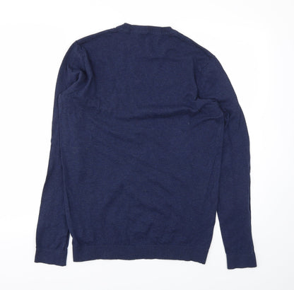 Mens UK Size S ASOS Blue Pullover Sweatshirt