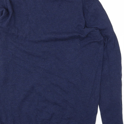 Mens UK Size S ASOS Blue Pullover Sweatshirt