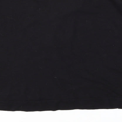 Primark Womens Black Animal Print  Top Pyjama Top Size 14