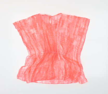 YD Girls Pink   Cape Jumper Size 9-10 Years