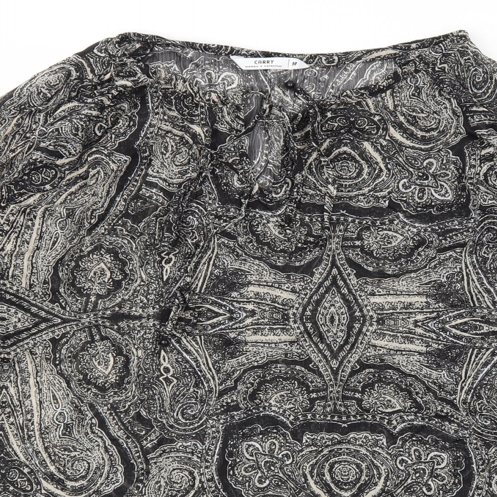 CARRY Womens Black   Basic Blouse Size M
