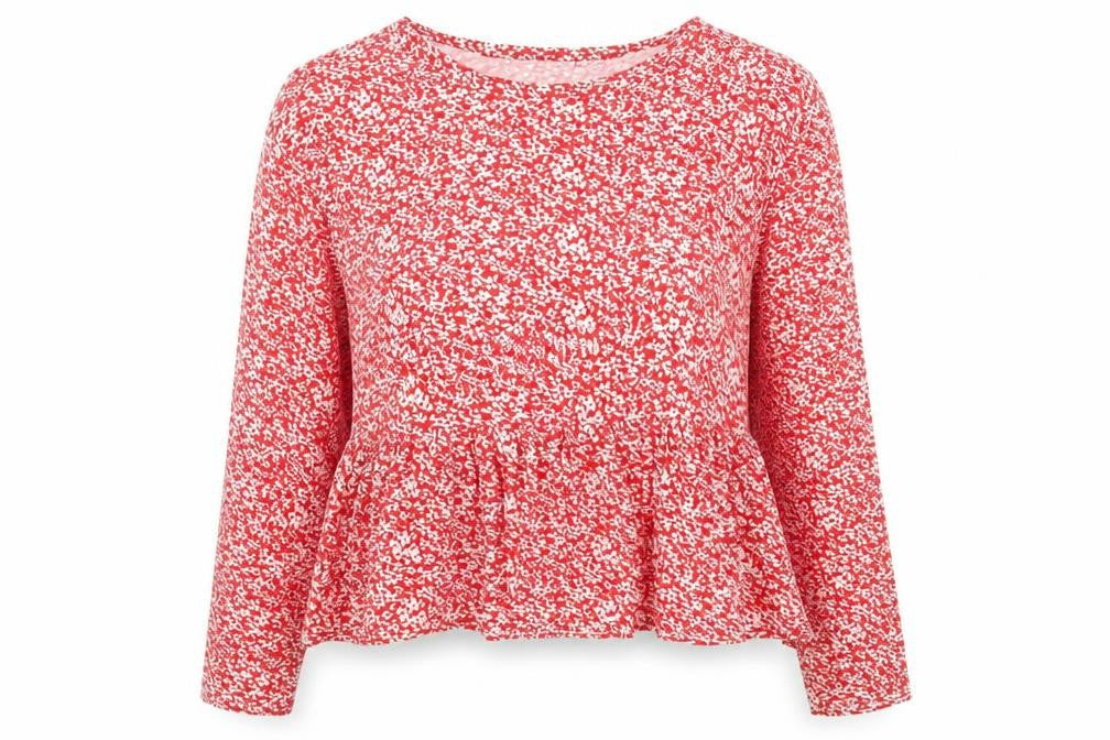 Womens UK Size M Wednesday's girl Red Camisole T-Shirt