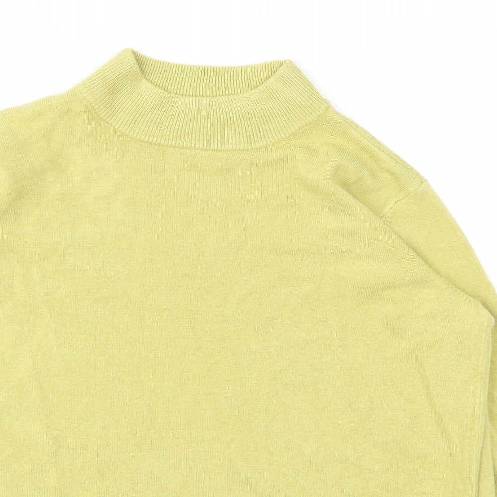 BM Womens Yellow   Pullover Jumper Size M