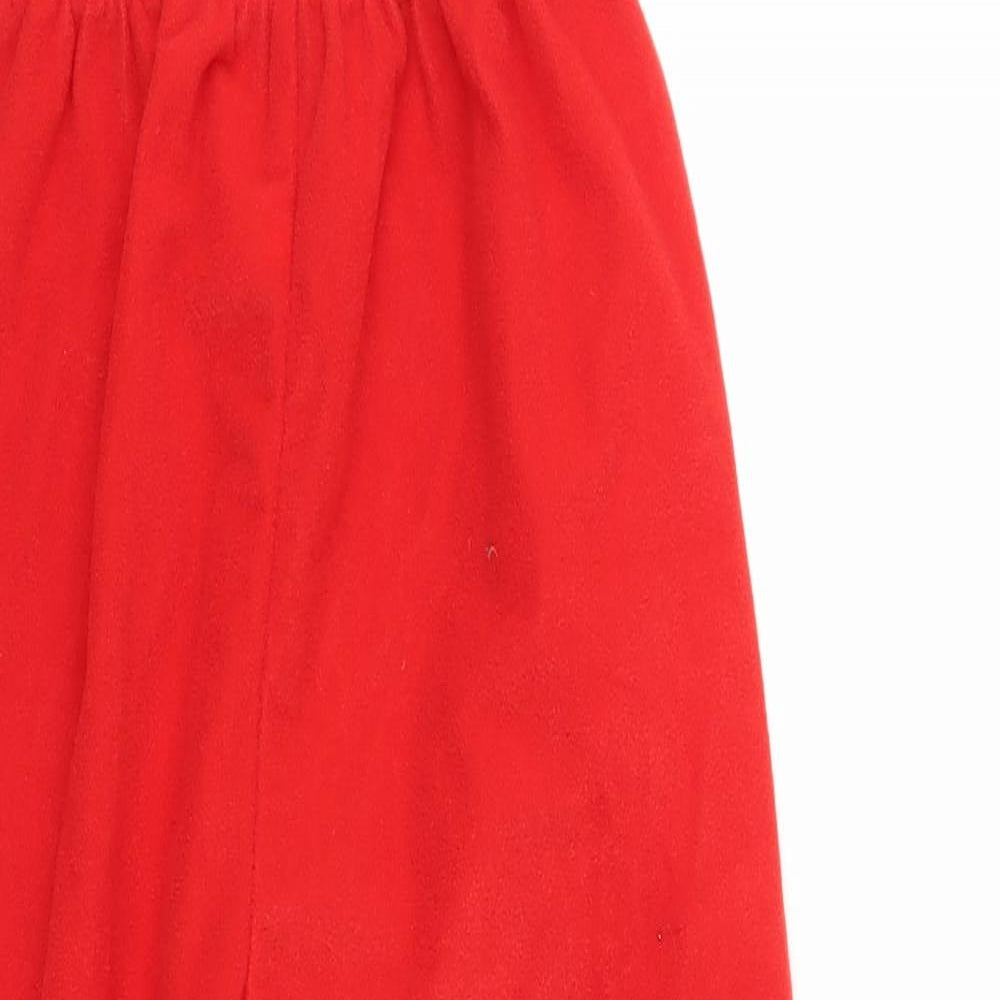 Made By Elves Girls Red   Jogger Trousers Size 5-6 Years