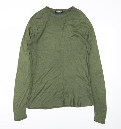 Mens UK Size S Cedar Wood State Green Pullover Sweatshirt