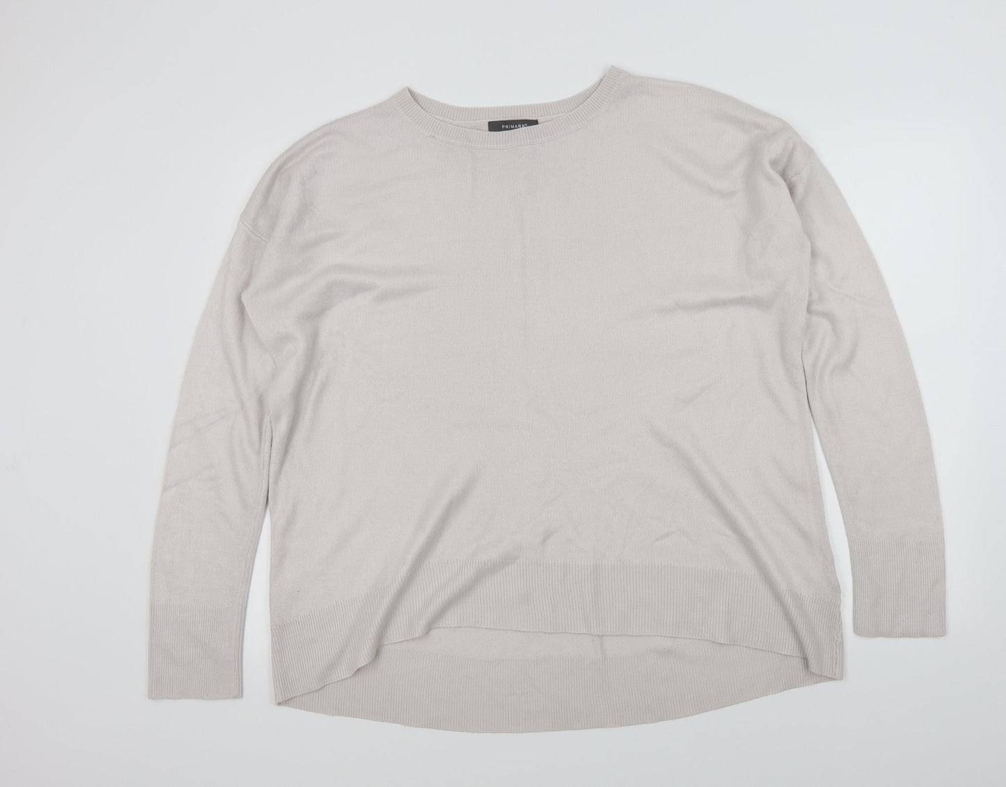 Primark Womens Beige   Pullover Jumper Size L