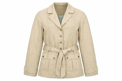 Womens UK Size 12 Klass Beige Gilet