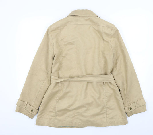 Klass Womens Beige   Gilet Jacket Size 12