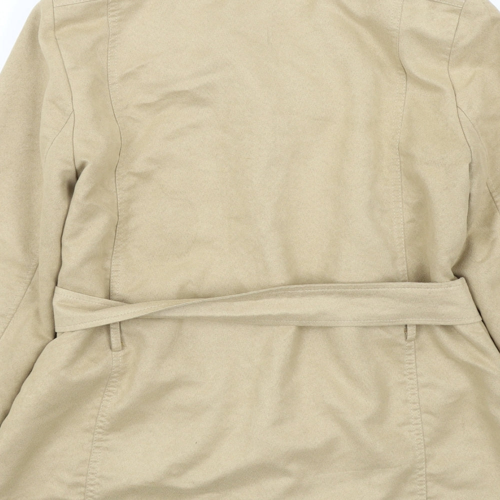 Womens UK Size 12 Klass Beige Gilet