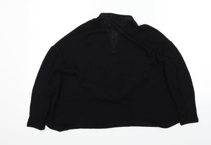 River Island Womens Black   Pullover Jumper Size 8
