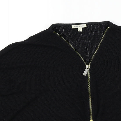 River Island Womens Black   Pullover Jumper Size 8
