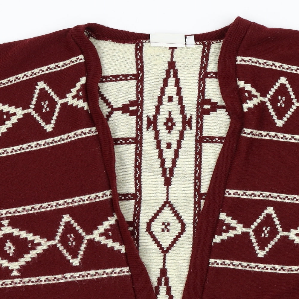 newlook Womens Red   Jacket Poncho Size L