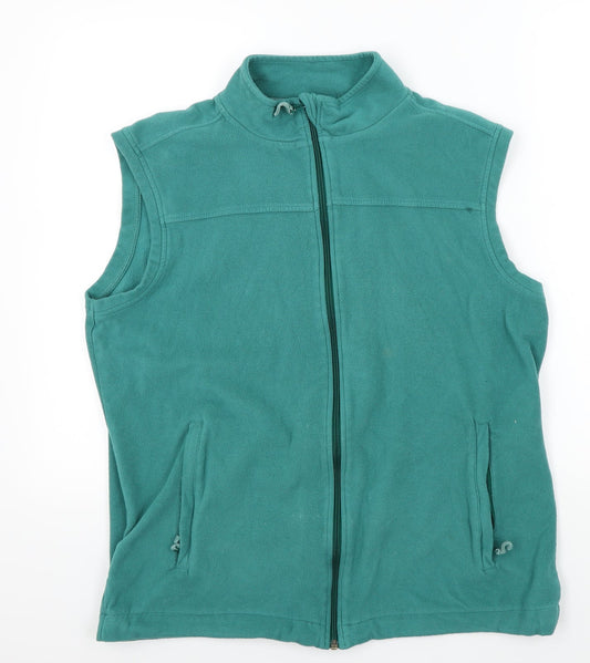 Crane Sports Womens Green   Jacket Waistcoat Size L