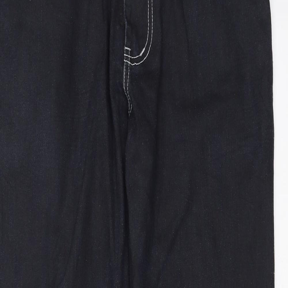Womens UK Size 32 in Preworn Regular Fit Snow Pants Blue Trousers