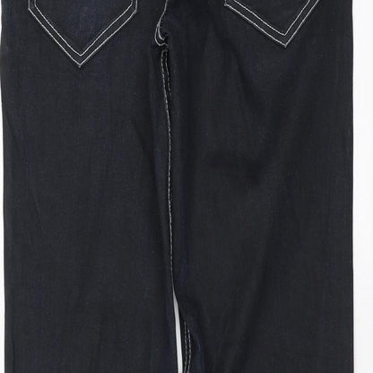 Womens UK Size 32 in Preworn Regular Fit Snow Pants Blue Trousers
