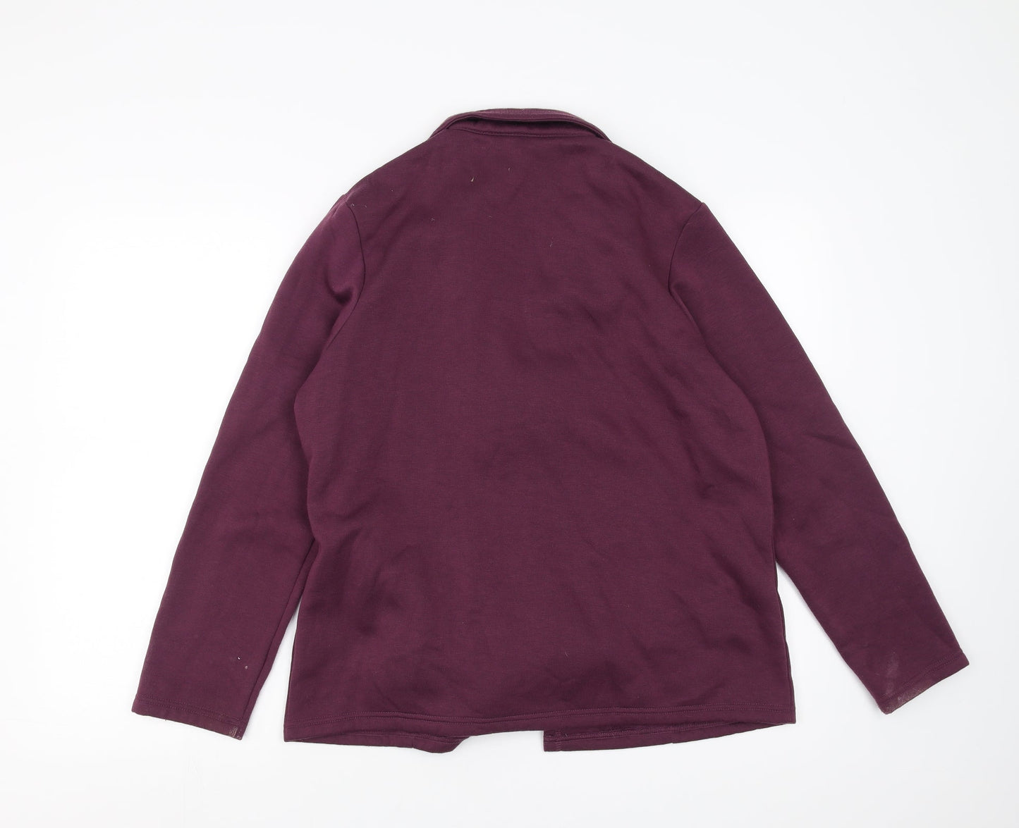 Damart Womens Purple   Cardigan Jumper Size 14