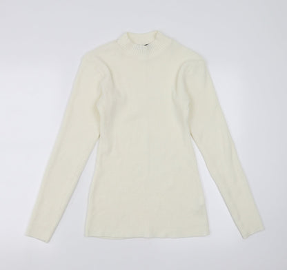 I SAW IT FIRST Womens Ivory   Pullover Jumper Size S