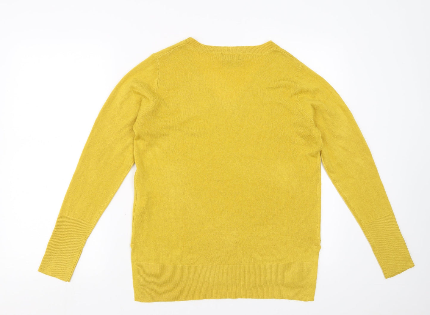 Primark Womens Yellow   Pullover Jumper Size L