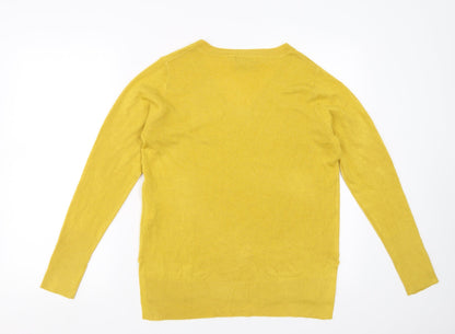 Primark Womens Yellow   Pullover Jumper Size L
