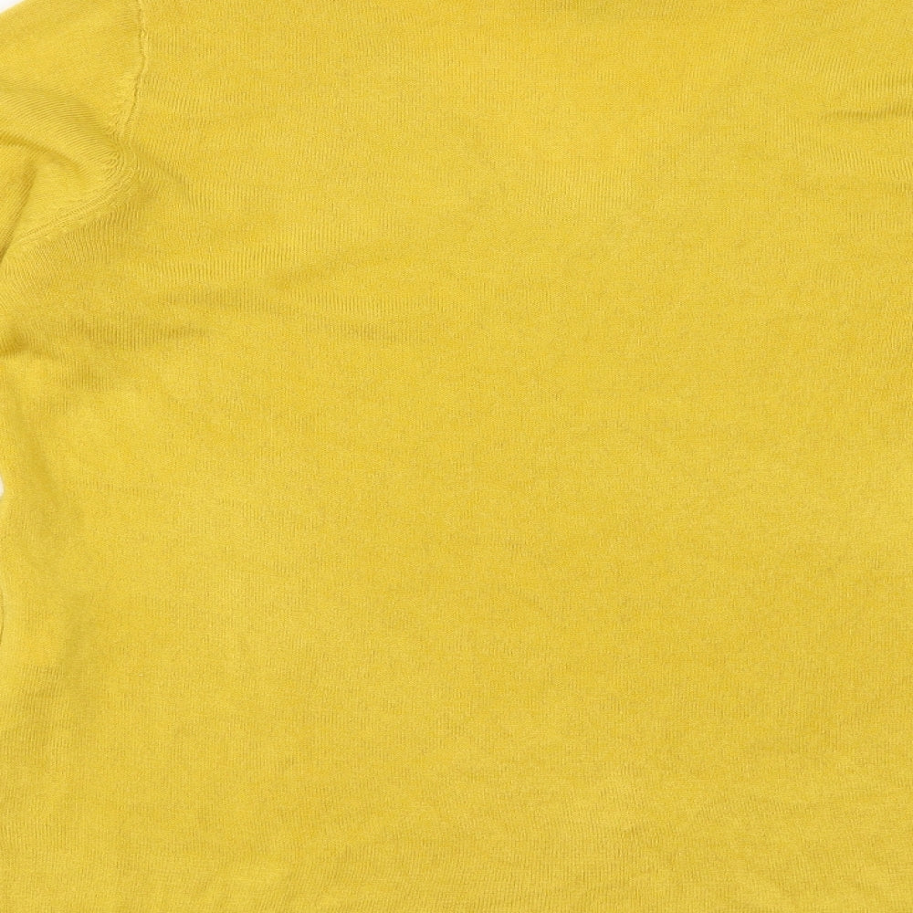 Primark Womens Yellow   Pullover Jumper Size L