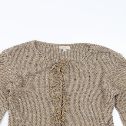 Amanti Womens Brown   Cardigan Jumper Size M