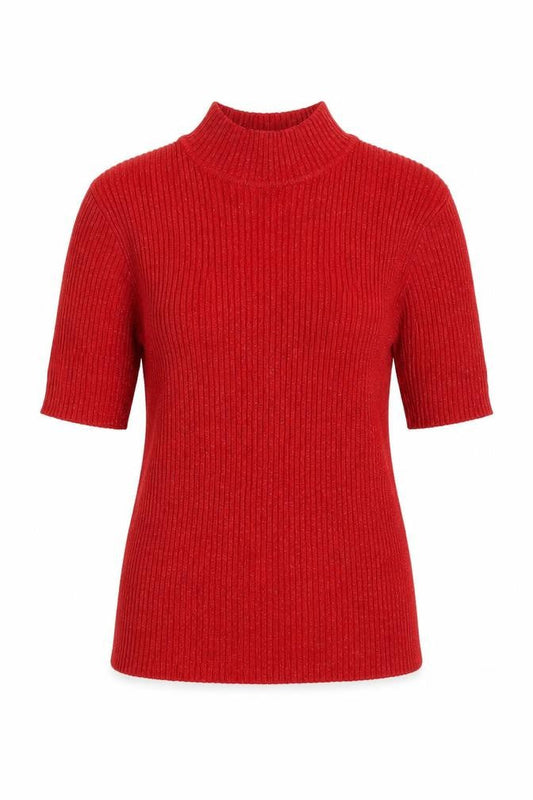 bonmarche Womens Red   Pullover Jumper Size S  - glittery