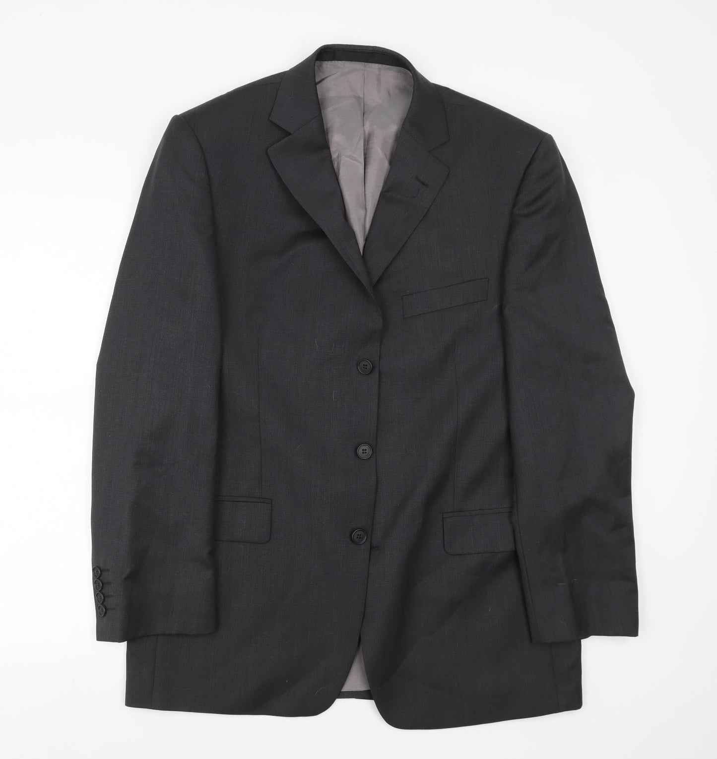 Mens UK Size 42 Marks and Spencer Regular Grey Suit Jacket