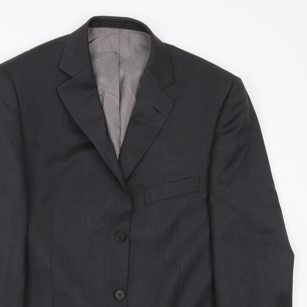 Mens UK Size 42 Marks and Spencer Regular Grey Suit Jacket