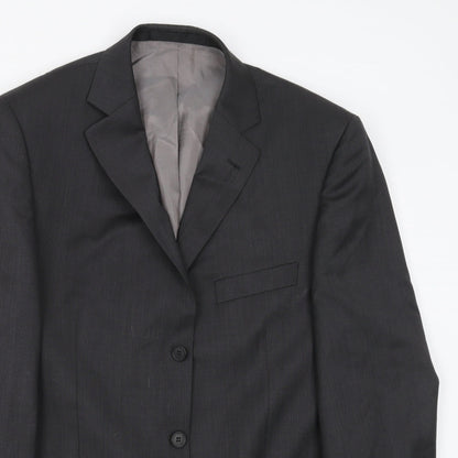 Mens UK Size 42 Marks and Spencer Regular Grey Suit Jacket