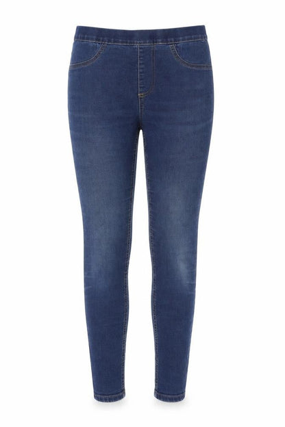 Marks & Spencer Womens Blue  Denim Jegging Jeans Size 10 L26 in