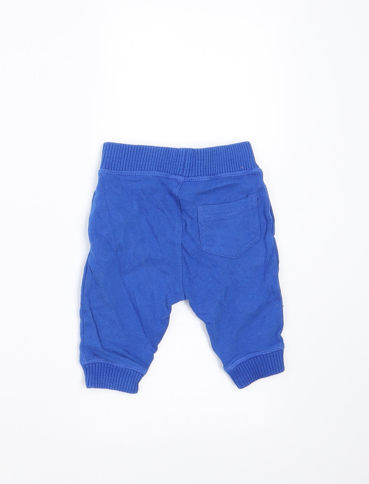 Mothercare Baby Blue   Jogger Trousers Size 3-6 Months