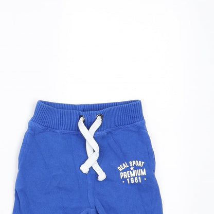 Mothercare Baby Blue   Jogger Trousers Size 3-6 Months