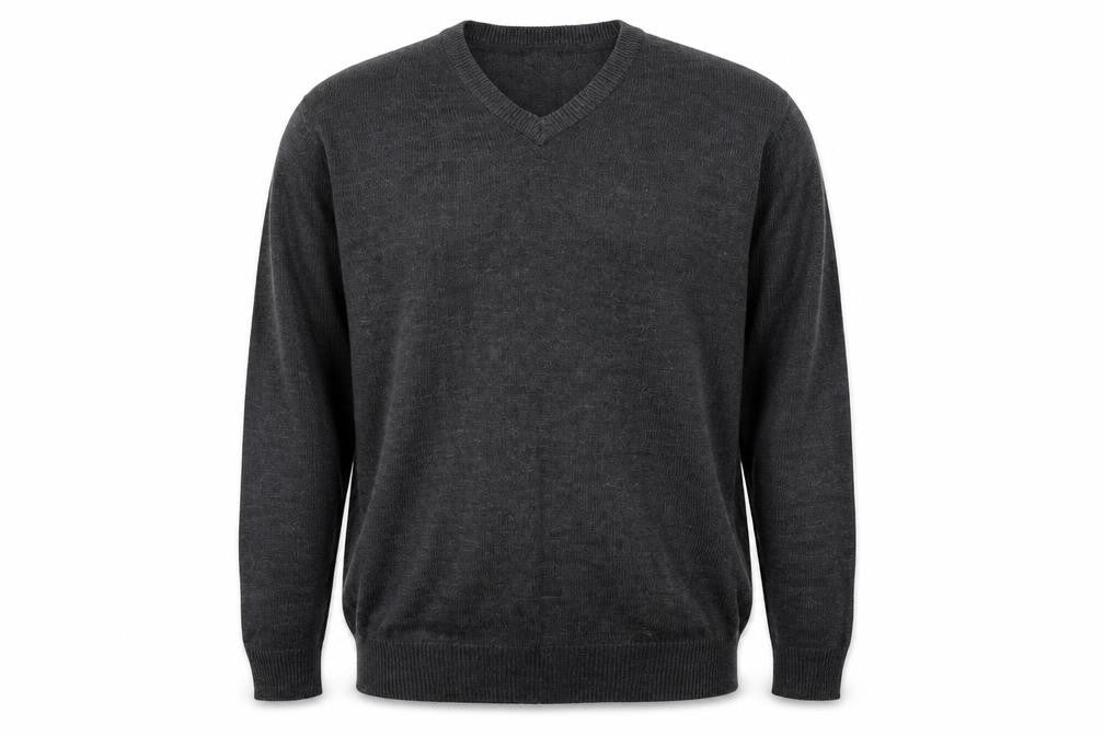 Mens UK Size 2XL EWM Grey Pullover Jumper