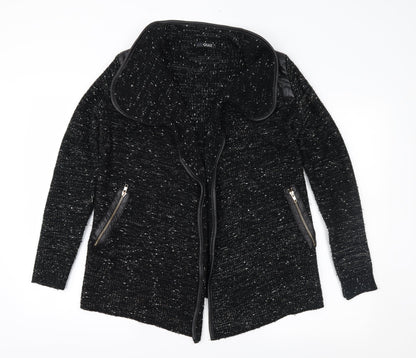 Womens UK Size M Quiz Black Jacket
