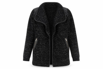 Womens UK Size M Quiz Black Jacket