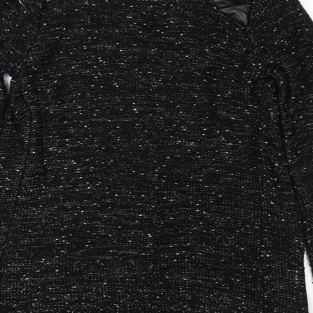 Womens UK Size M Quiz Black Jacket
