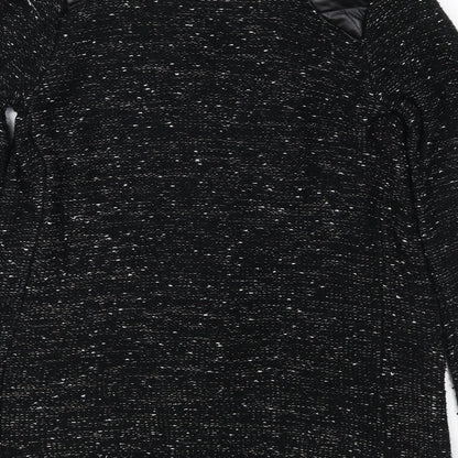 Womens UK Size M Quiz Black Jacket