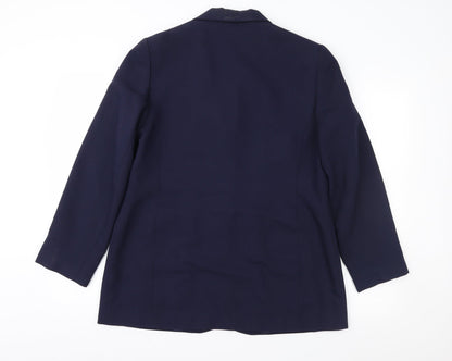 Bonmarché Womens Blue   Jacket Suit Jacket Size 16
