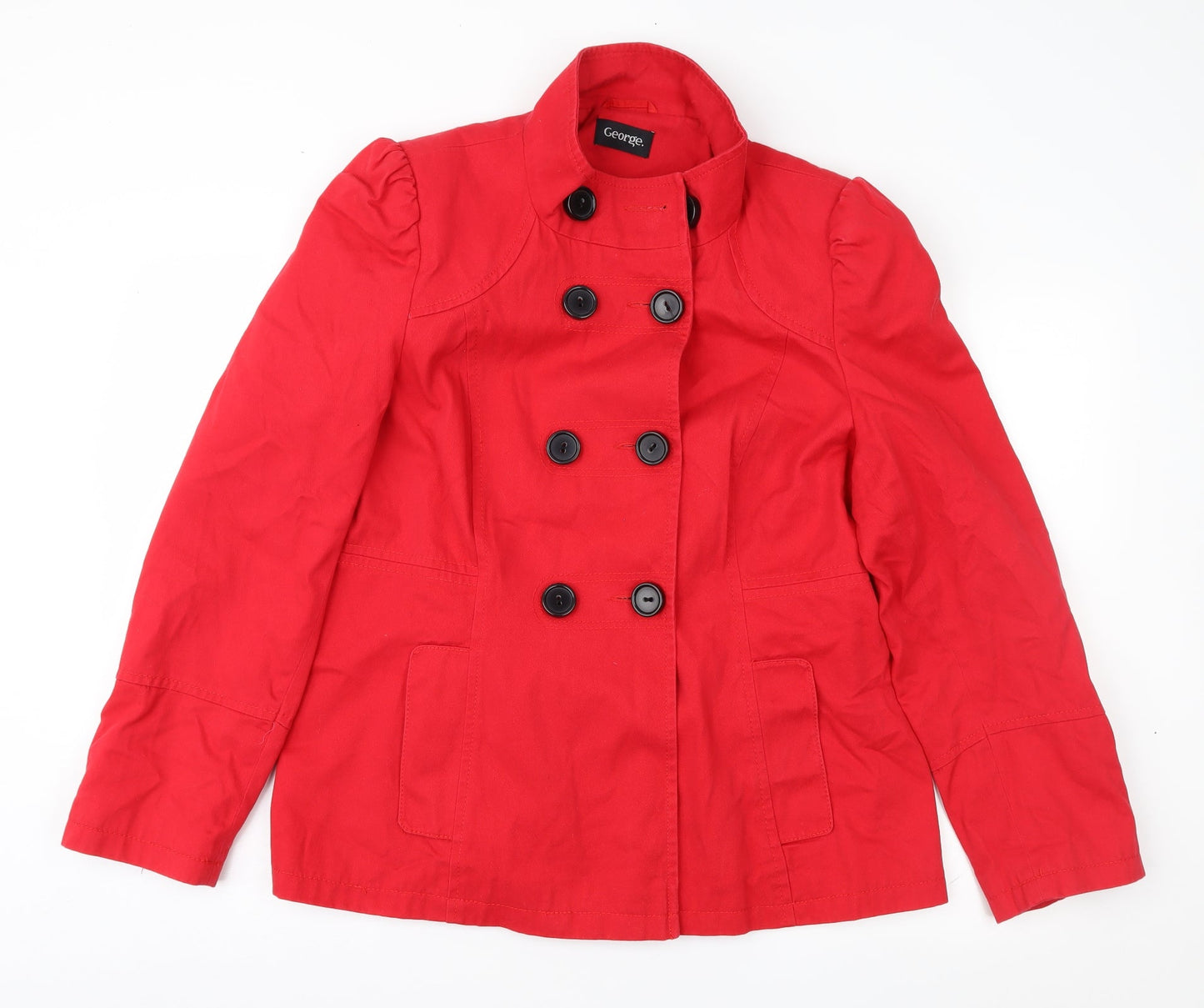 George Womens Red   Jacket Coat Size 18