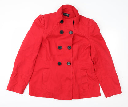 George Womens Red   Jacket Coat Size 18